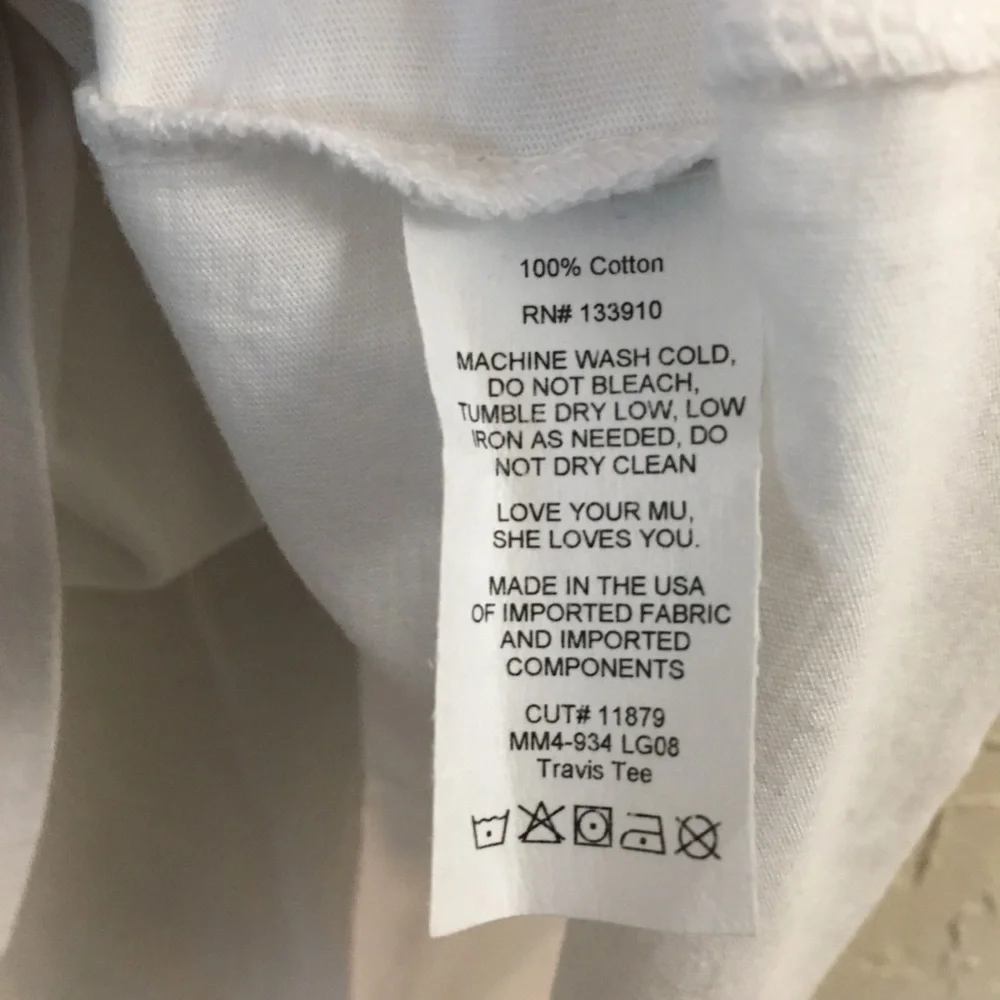 Show Me Your Mumu Limoncello Short Sleeve T-Shirt Medium 100% Cotton Vacation - Picture 5 of 6